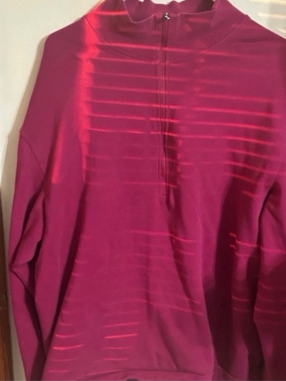 Lululemon Size 2x Bright Fuchsia
Half-Zip Pullover